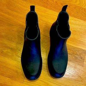 Madewell Black Rainboots